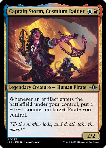 Capitaine Tempête, pillard de cosmium [Les Cavernes Oubliées d'Ixalan]
