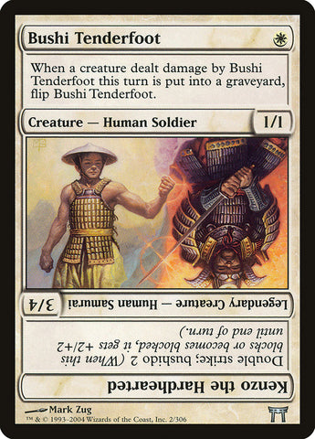 Bushi novice // Kenzo l'impitoyable [Champions de Kamigawa]