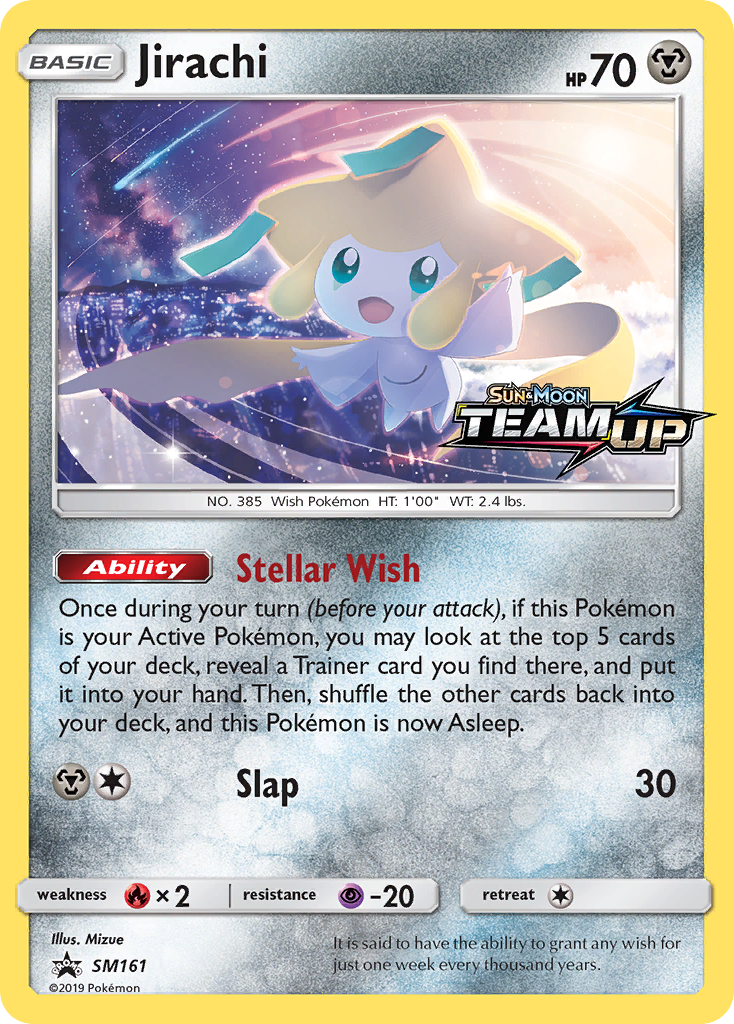 Jirachi (SM161) [Sol y Luna: Black Star Promos]