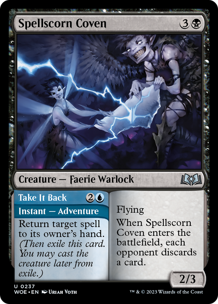 Coven des Puits de sortilèges // Reprendre son dû [Les friches d'Eldraine]