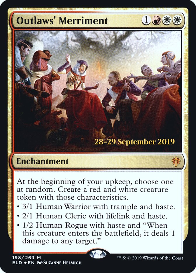 Jolgorio de Forajidos [Cartas promocionales de prelanzamiento de El trono de Eldraine]