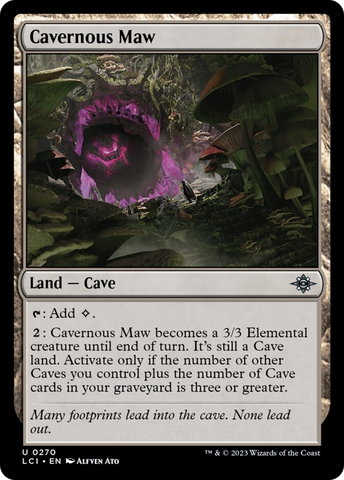 Boca cavernosa [Las cavernas perdidas de Ixalan]