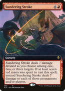 Golpe devastador (arte extendido) [Trono de Eldraine]