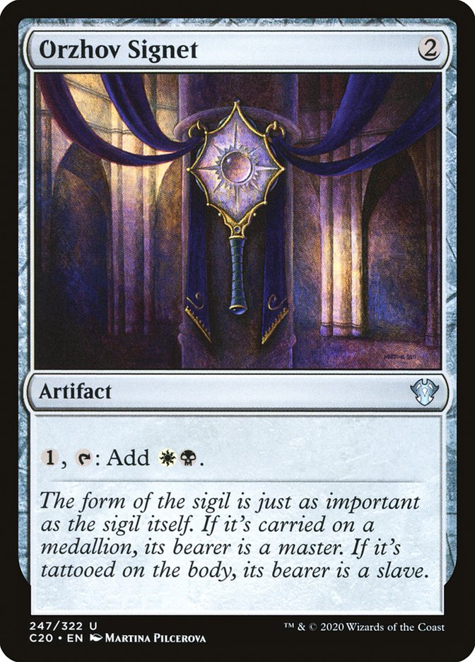 Cachet d'Orzhov [Commander 2020]