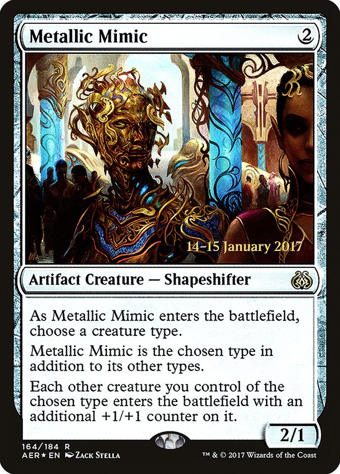 Mimétisme métallique [Cartes promotionnelles d'avant-première d'Amonkhet]