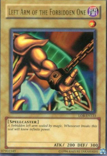 Bras Gauche de l'Interdit [LOB-FR123] Ultra Rare