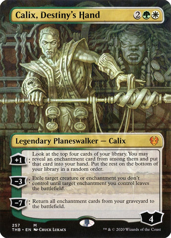 Calix, la mano del Destino (sin borde) [Theros más allá de la muerte]