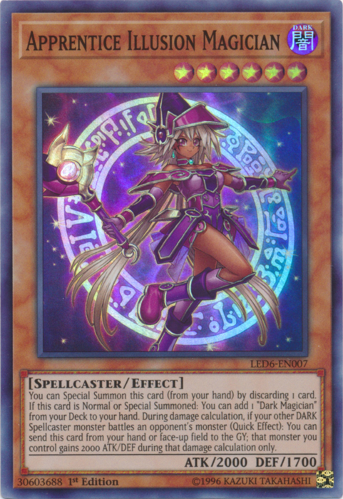 Maga Ilusionista Aprendiz [LED6-EN007] Súper Rara