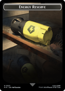 Réserve d'énergie // Jeton Créature-Artefact : Guerrier [Jetons Fallout]