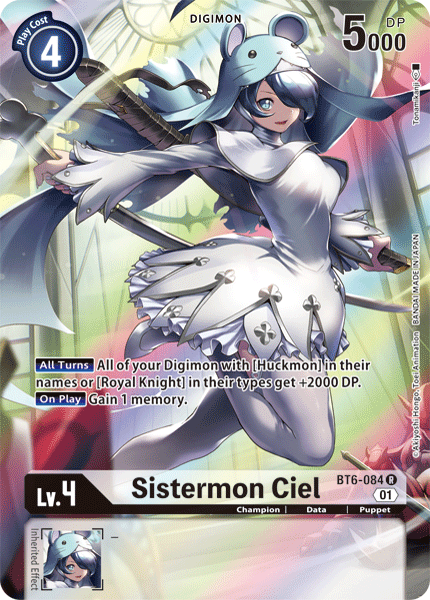 Sistermon Ciel [BT6-084] (Arte Alternativo) [Doble Diamante]