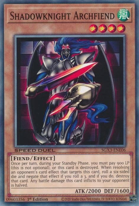 Archidemonio Caballero Sombrío [SGX3-ENE06] Común