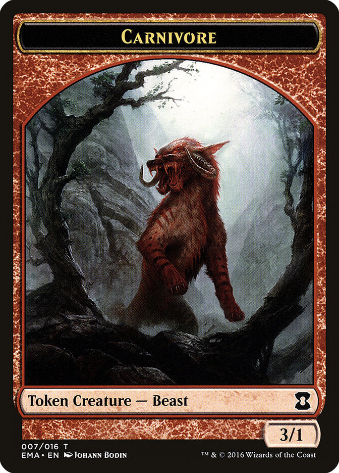 Jeton Carnivore [Jetons Maîtres éternels]