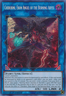 Querubín, Ángel de Ébano del Abismo Ardiente [DANE-SP095] Secret Rare