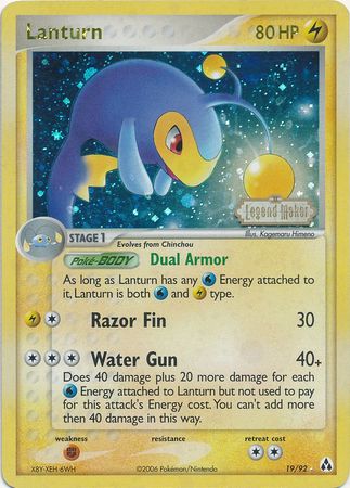 Lanturn (19/92) (Estampada) [EX: Legend Maker]