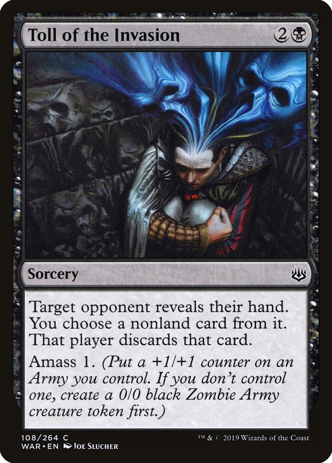 Le tribut de l'invasion [La Guerre des Planeswalkers]