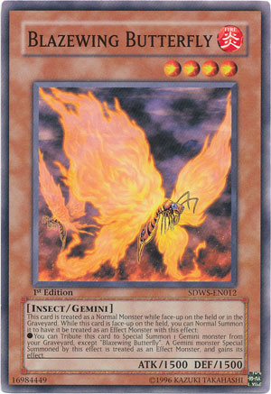 Papillon Aileflamme [SDWS-FR012] Commune