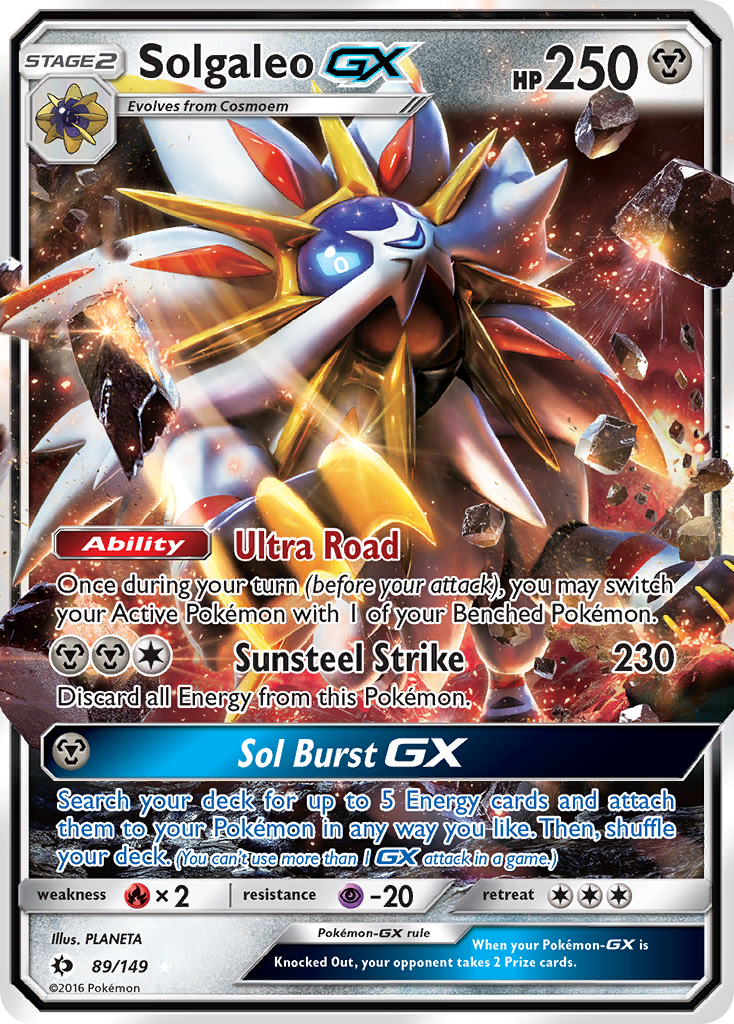 Solgaleo GX (89/149) [Soleil et Lune : Set de Base]