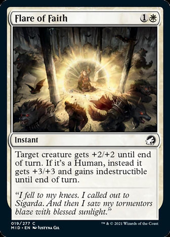 Destello de fe [Innistrad: Cacería de Medianoche]