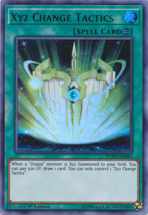 Tactiques de Changement Xyz [DUPO-FR065] Ultra Rare