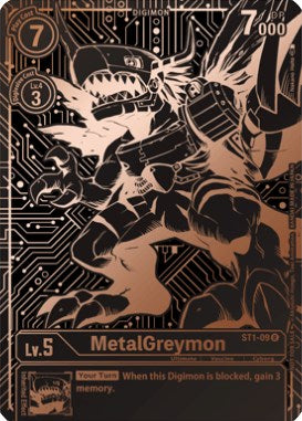 MetalGreymon [ST1-09] (Finales del Campeonato de 2021, 3er Puesto) [Mazos de Inicio: Promocionales de Gaia Roja]