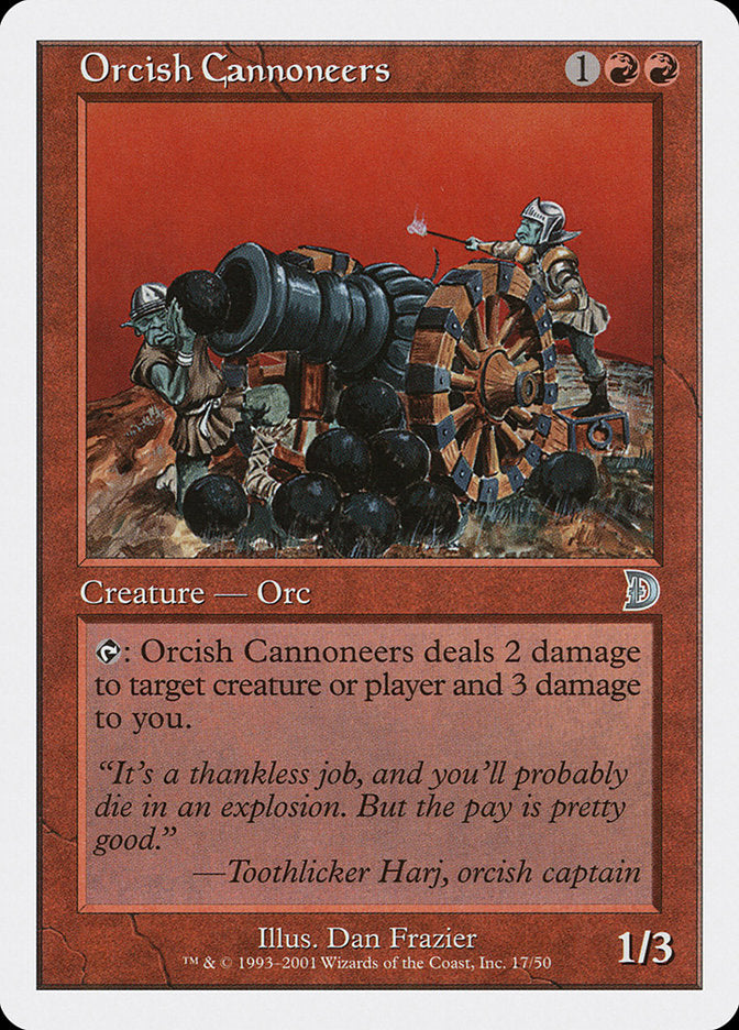 Canonnier orque [Deckmasters]