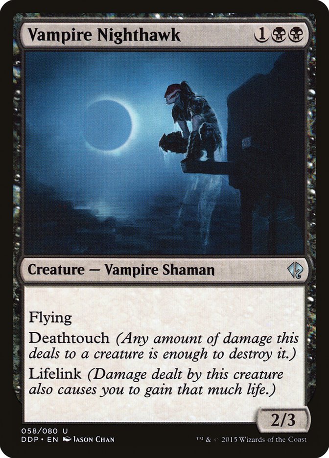 Rapace nocturne vampire [Decks de duels : Zendikar contre Eldrazi]