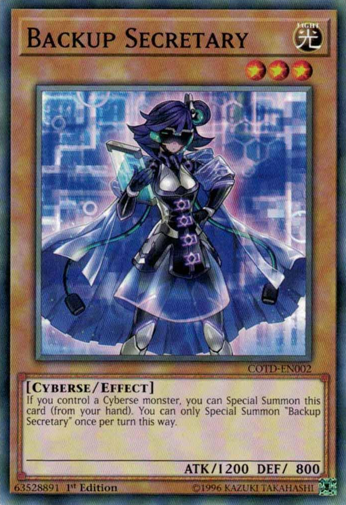 Secretaria de respaldo [COTD-EN002] Común