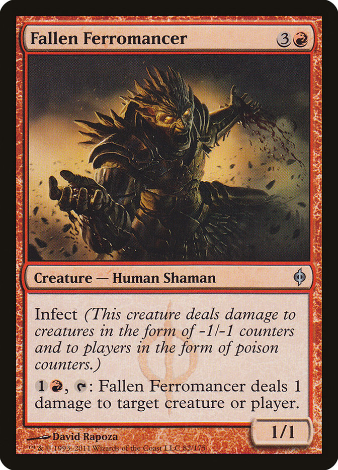Ferromancienne déchue [New Phyrexia]