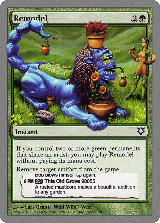 Remodeler [Dégondé]
