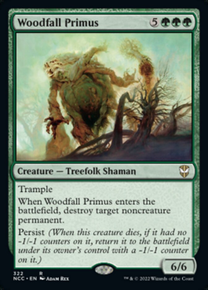 Woodfall Primus [Rues de la Nouvelle Capenna Commander]