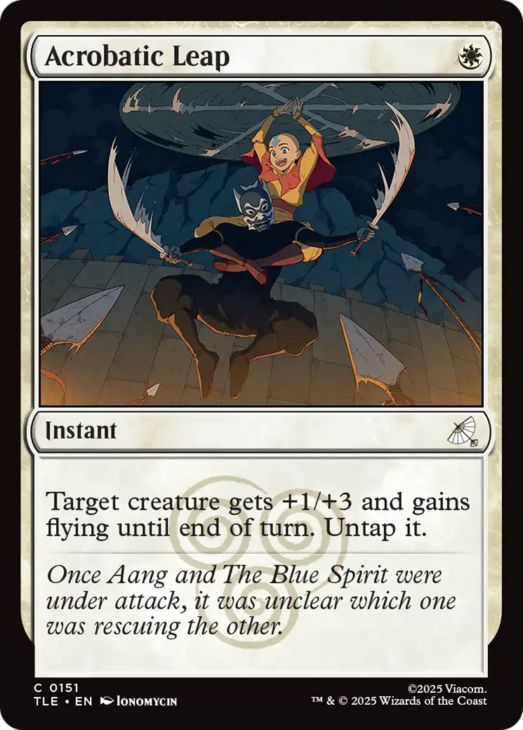 Salto Acrobático [Avatar: La Leyenda de Aang: Eterno-Legal]