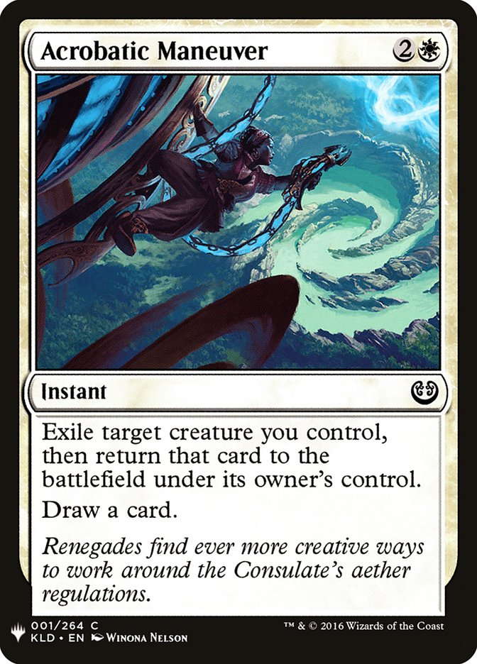 Manœuvre acrobatique [Mystery Booster]