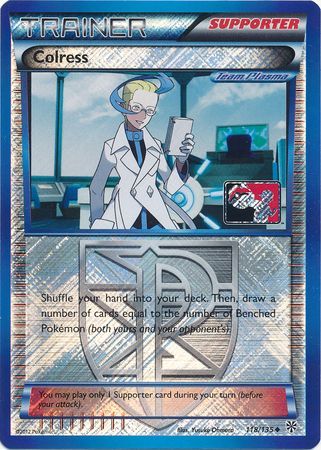 Colress (118/135) (Promo Ligue) [Noir & Blanc Tempête Plasma]