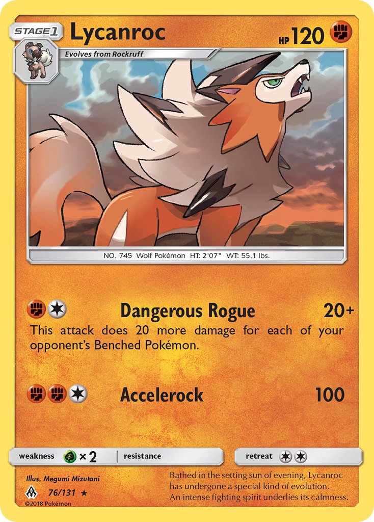 Lougaroc (76/131) (Exclusivité Deck Thème) [Soleil et Lune : Lumière Interdite]