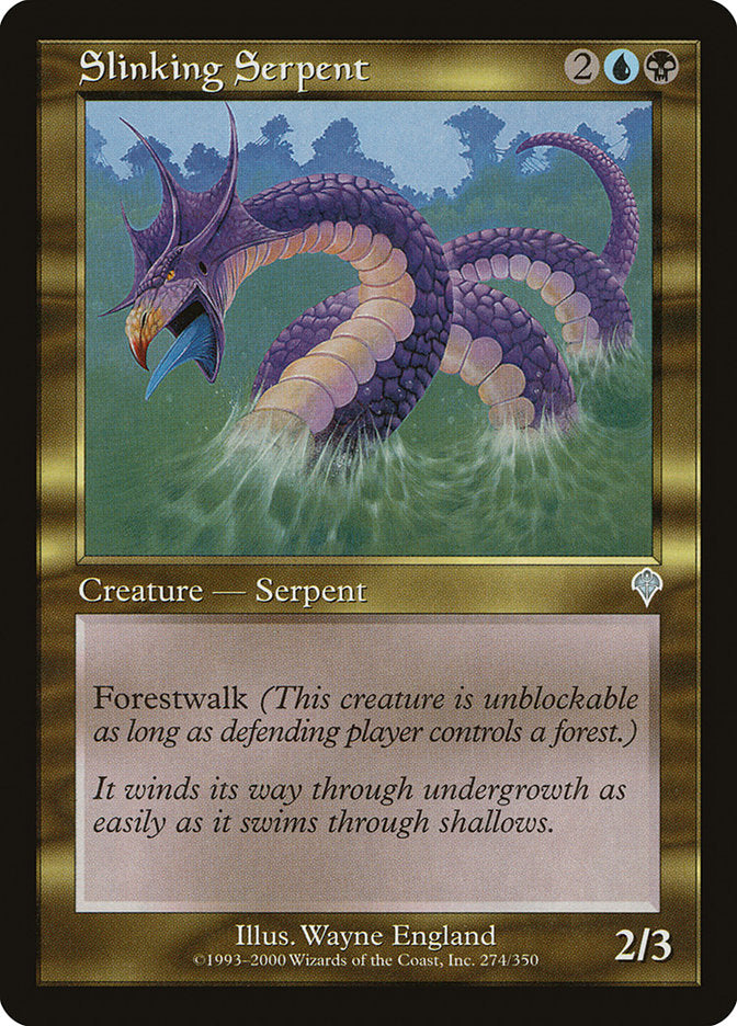 Serpent furtif [Invasion]