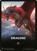 Carte thématique des Dragons [Cartes de face Jumpstart 2022]