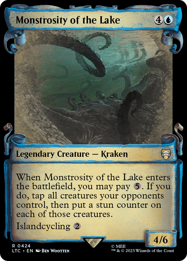 Monstruosité du lac [Le Seigneur des Anneaux : Chroniques de la Terre du Milieu Commander Showcase Scrolls]
