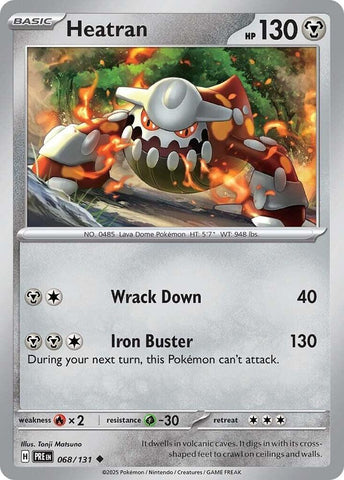 Heatran (068/131) [Escarlata y Púrpura: Evoluciones Prismáticas]