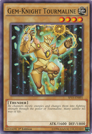 Gem-Knight Tourmaline [SP15-FR001] Commune