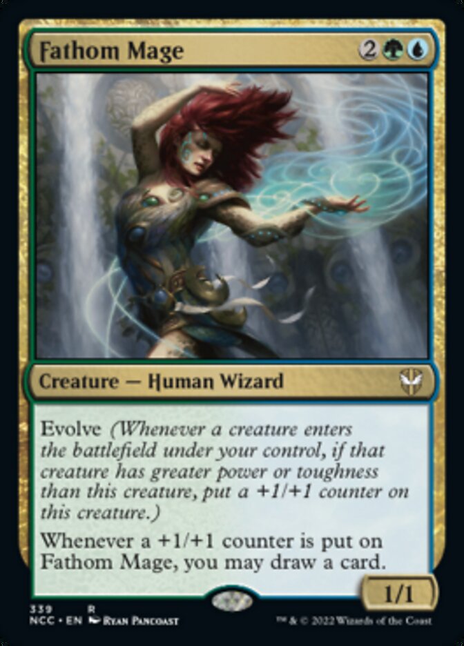 Mage des profondeurs [Magic: The Gathering – Commander – Les rues de la Nouvelle-Capenna]