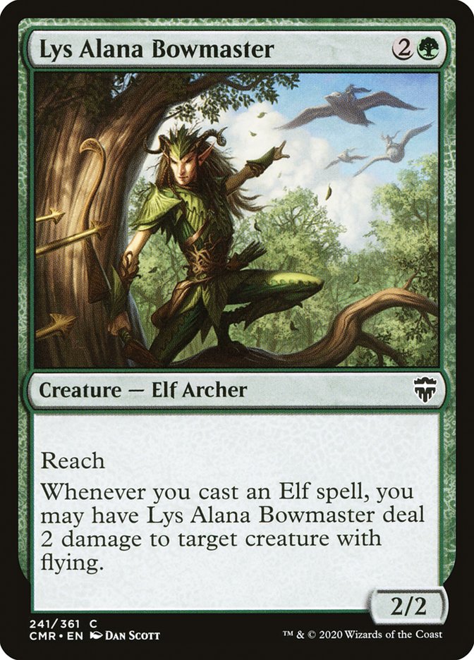 Lys Alana Maestra de Arcos [Commander Legends]
