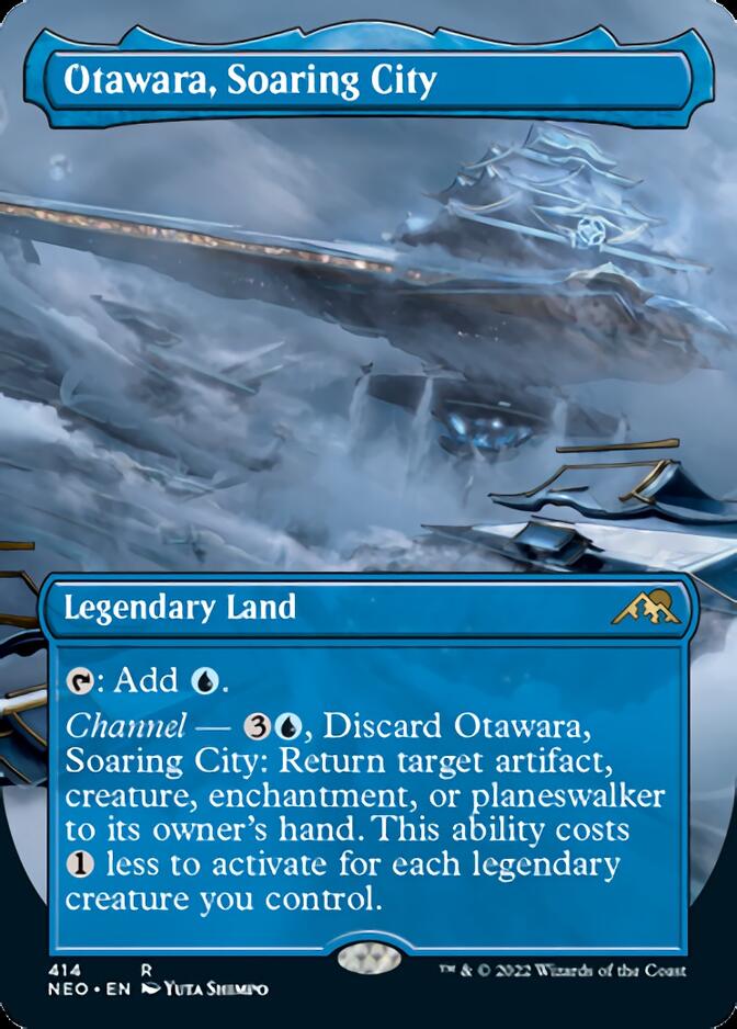 Otawara, cité en plein essor (Art alternatif sans bordure) [Kamigawa: Dynastie Néon]