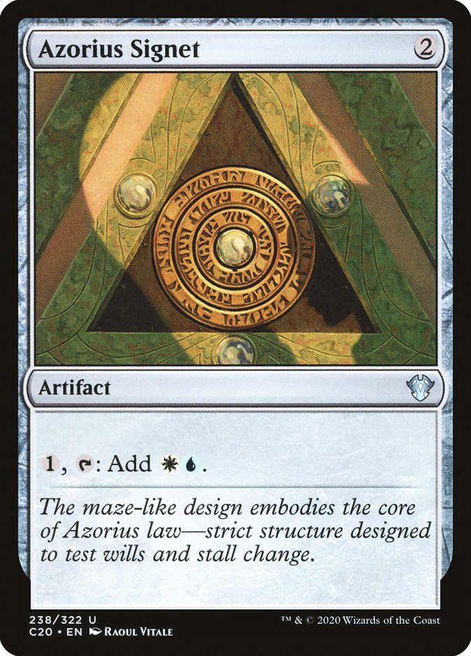 Cachet d'Azorius [Commander 2020]