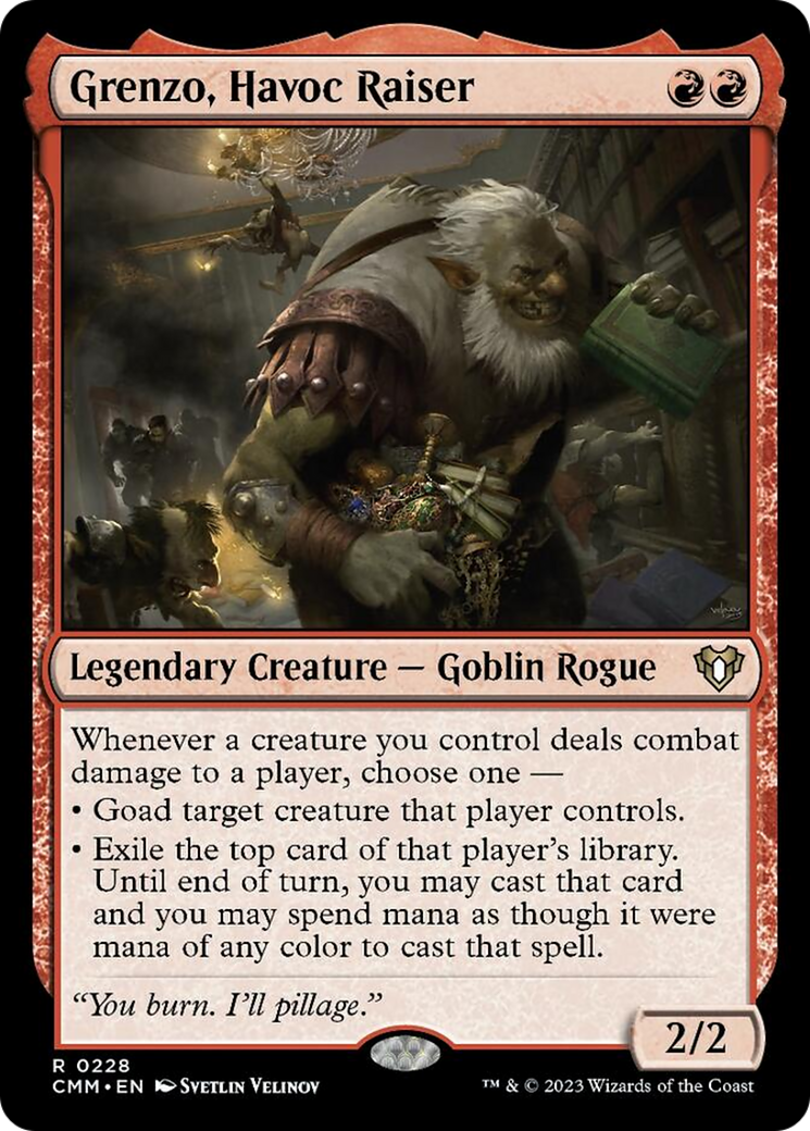 Grenzo, Agitateur de trouble [Commander Masters]