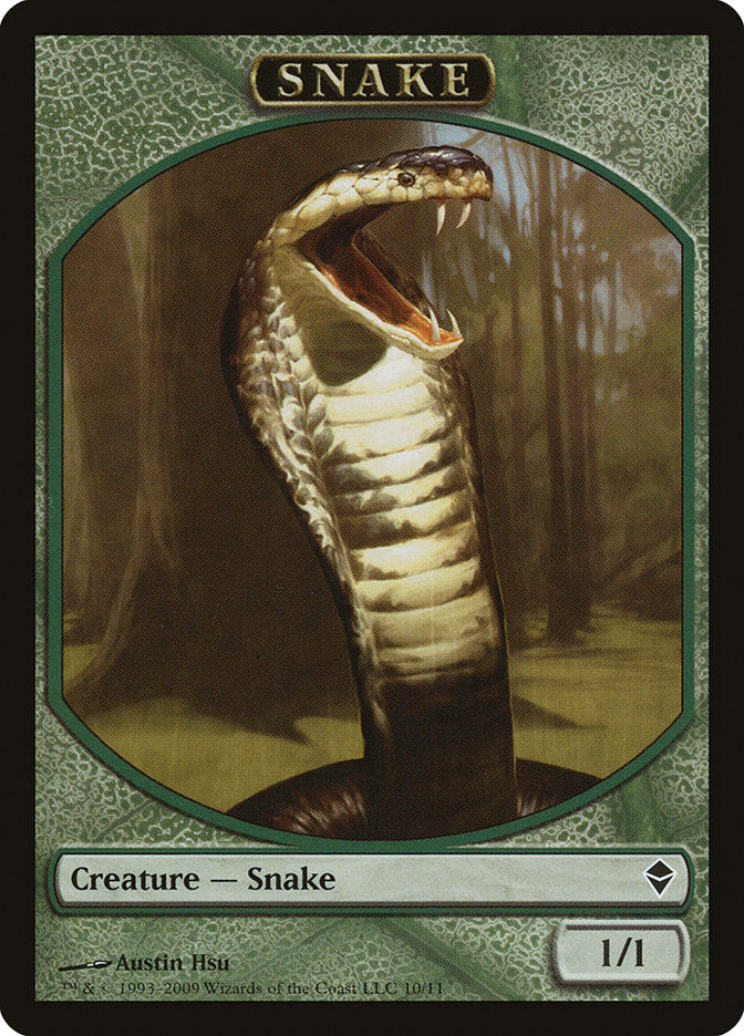 Jeton Serpent [Jetons de Zendikar]