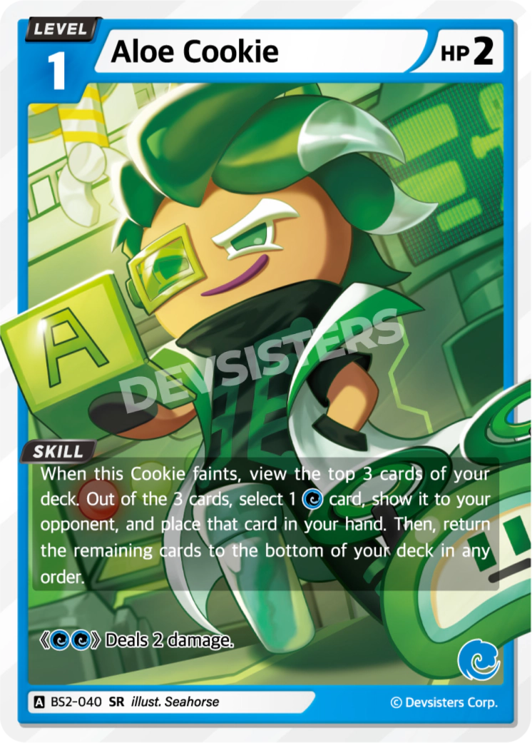 Image for Aloe Cookie (BS2-040) (BS2) - CookieRun: Braverse TCG