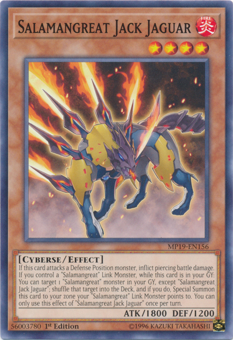 Salamangreat Jack Jaguar [MP19-EN156] Común