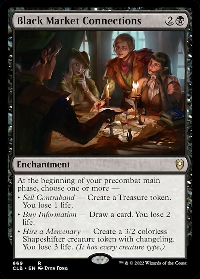 Relations de marché noir [Commander Legends: Battle for Baldur's Gate]
