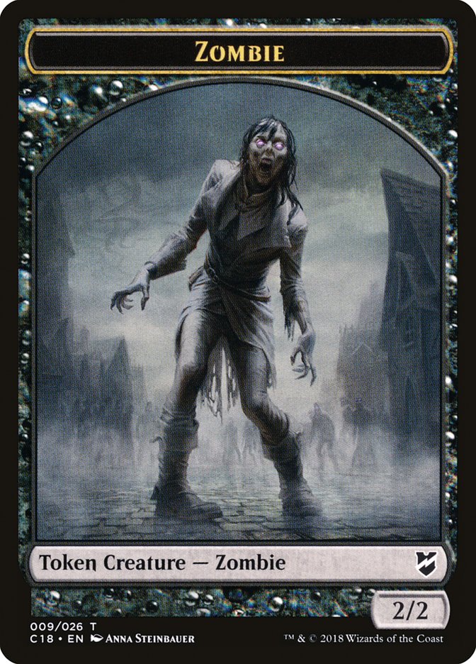 Jeton Zombie [Jetons Commander 2018]