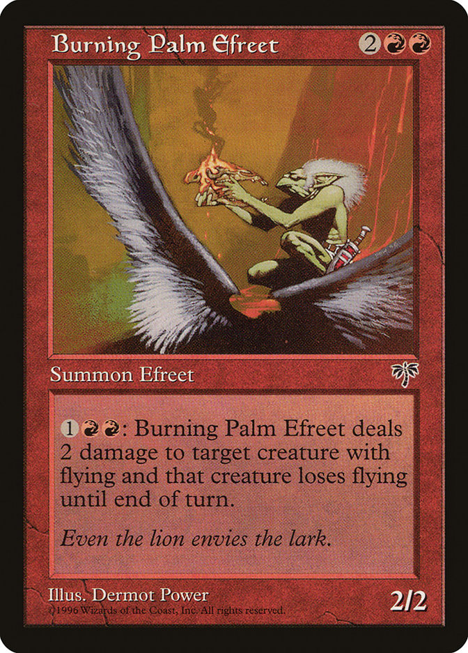 Efrit de la Palme brûlante [Mirage]